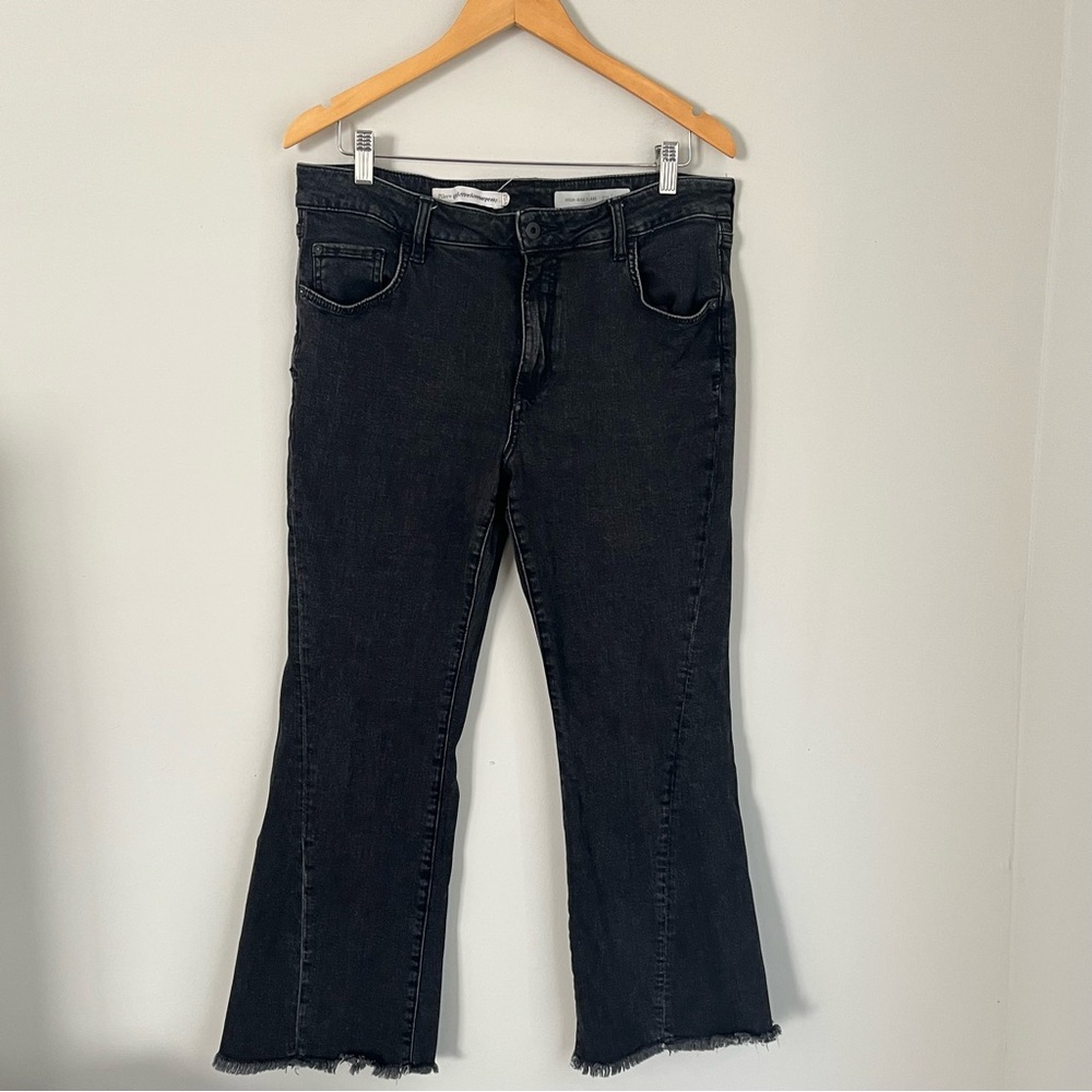 Anthropologie Pilcro and The Letterpress High Rise Flare Jeans Size 31